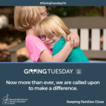 Social media graphic - information about Giving Tuesday on November 30th