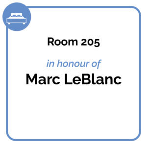 Adopt-A-Room Sponsor: Marc LeBlanc